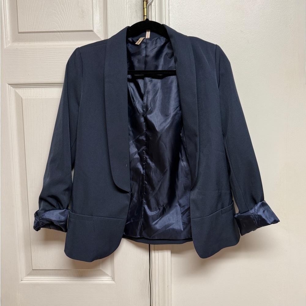 Hello Miss Midnight Blue Blazer